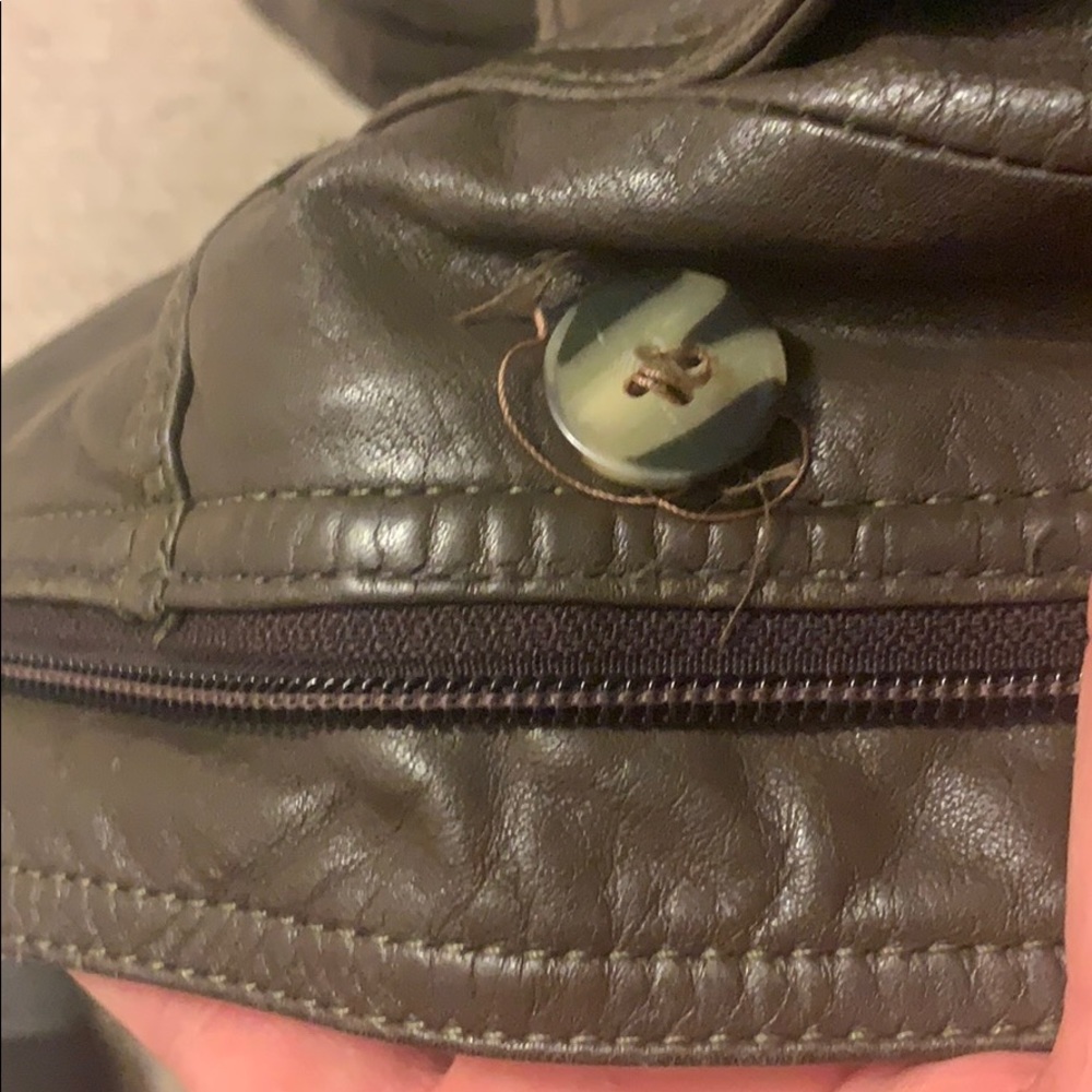 Heavy leather jacket - Picture 2 of 11